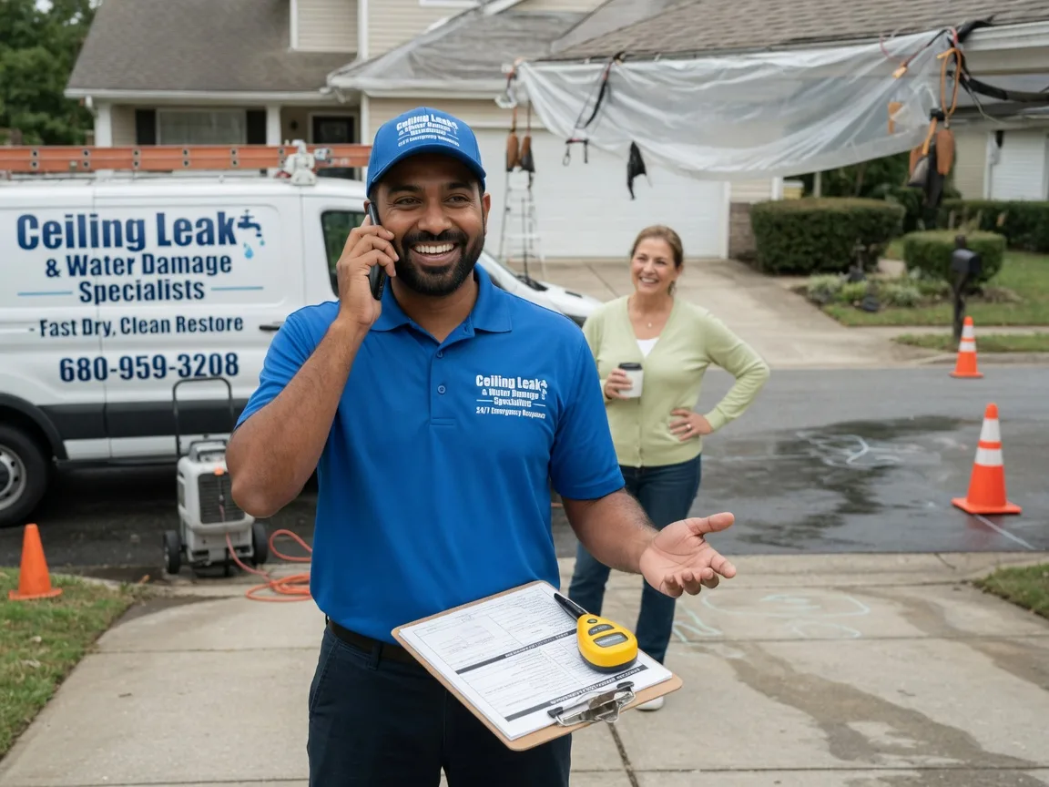 Ceiling Leak Cleanup Sugar City, CO FAQs